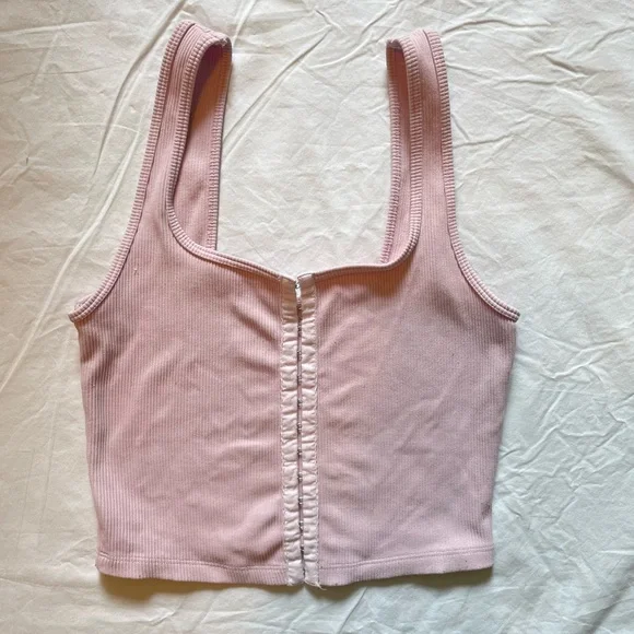 abercrombie hook and eye top